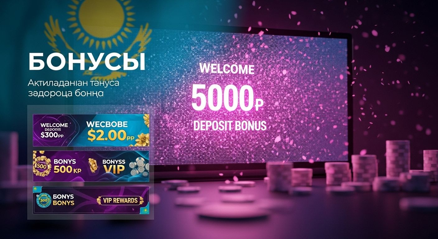 Қош келдіңіз бонусы welcome bonus

